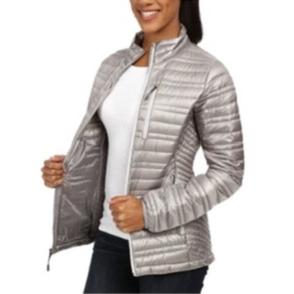 Patagonia Ultralight Down Jacket – Women’s XS – Silver Gray - Picture 3 of 14